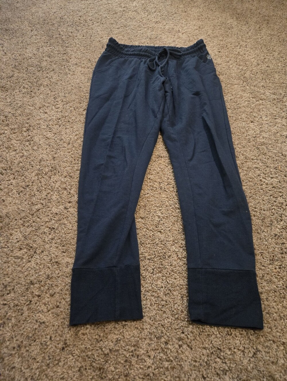 Unisex Navy Drawstring Lounge Pants